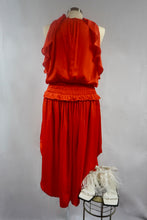 Load image into Gallery viewer, In The Office Dress - The Orange-Red Dress
