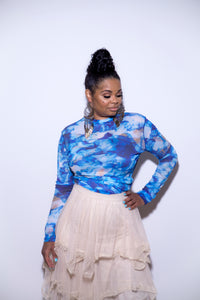All Tier'D Out | 3 Tier Cream Skirt